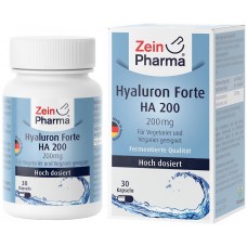 Hialurono rūgštis HYALURON FORTE HA 200. Maisto papildas (30kaps)
